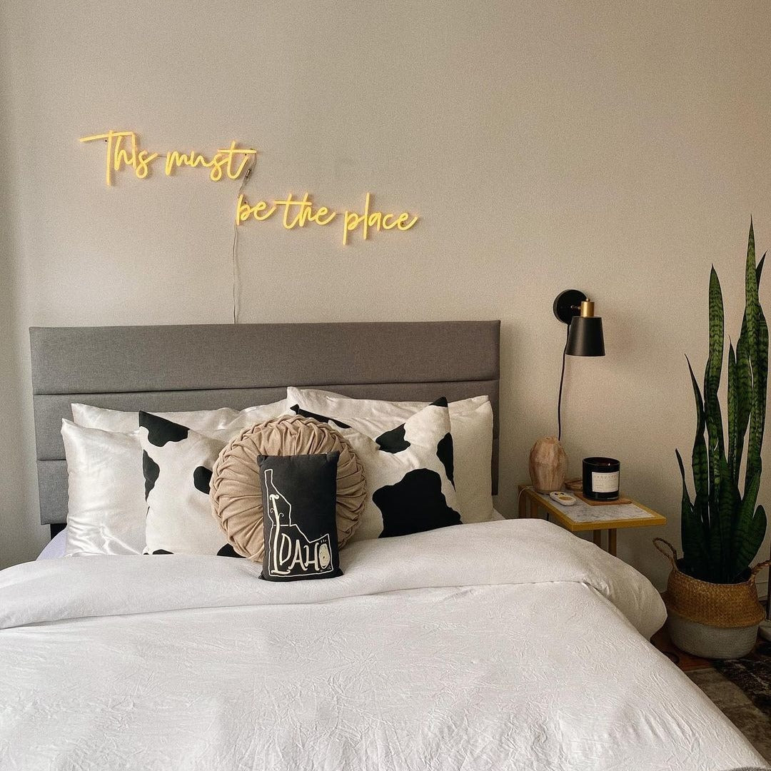 This must be the place - LED neon sign - YELLOWPOP UK